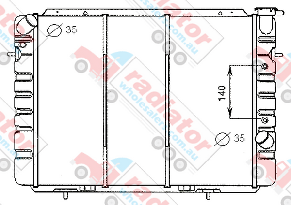 RW028135A Radiator